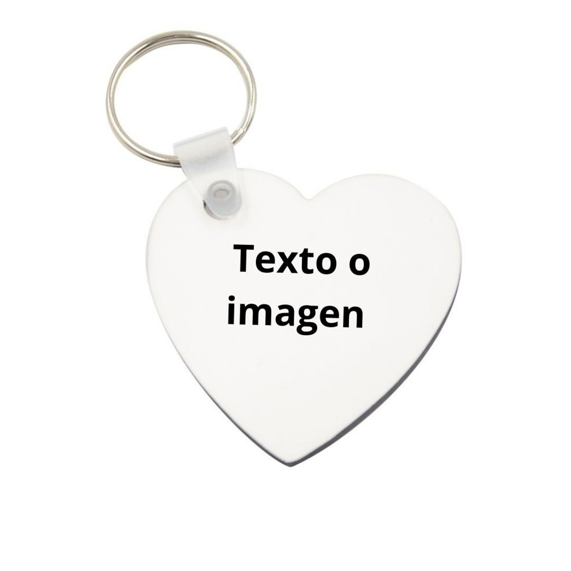 Llavero doble cara personalizado madera DM - 2